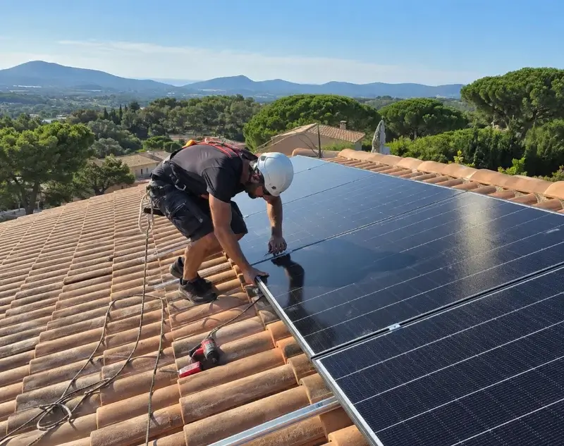 Installateur panneaux solaires Servas — pose photovoltaïque sur toiture